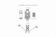 Insta360 X4 Action Camera Full Wrap Skin Vector CutFile Template