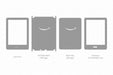 Kindle 6-inch 10th Gen Full Wrap Skin Vector CutFile Template