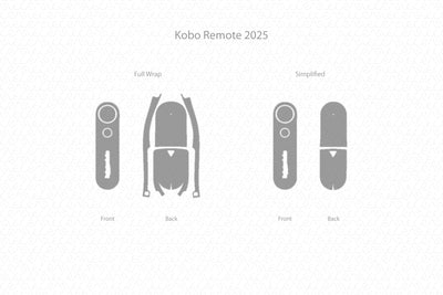 Kobo Remote 2025 | Skin Template Vector