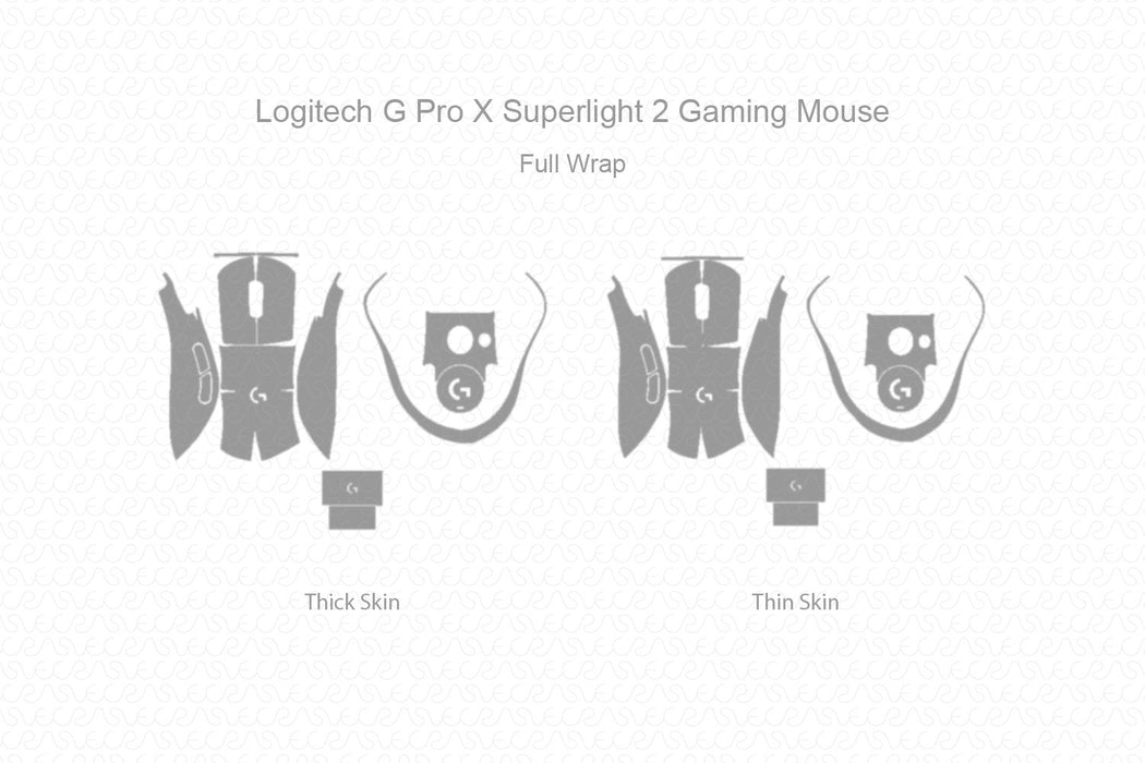 Logitech G PRO X Superlight 2 Gaming Mouse Skin Cutfile