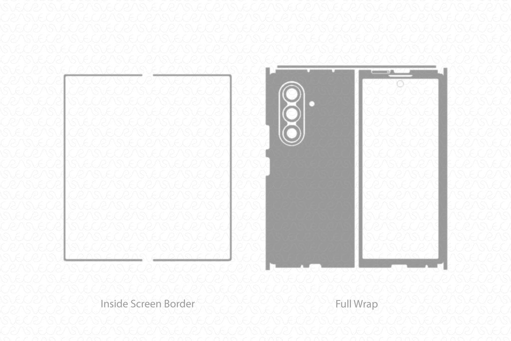 Samsung Galaxy Z Fold8 Ultra 2026 | Vinyl Skin Cut File Template