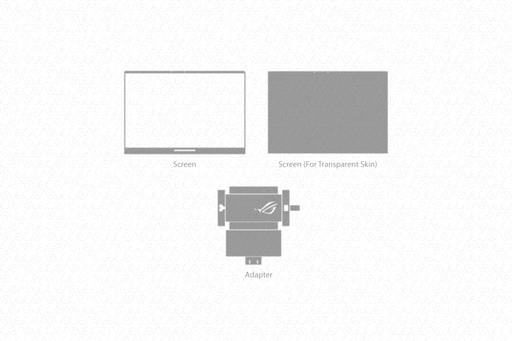 ASUS ROG Zephyrus G14 Laptop 2025 | Vinyl Skin Cut File Template