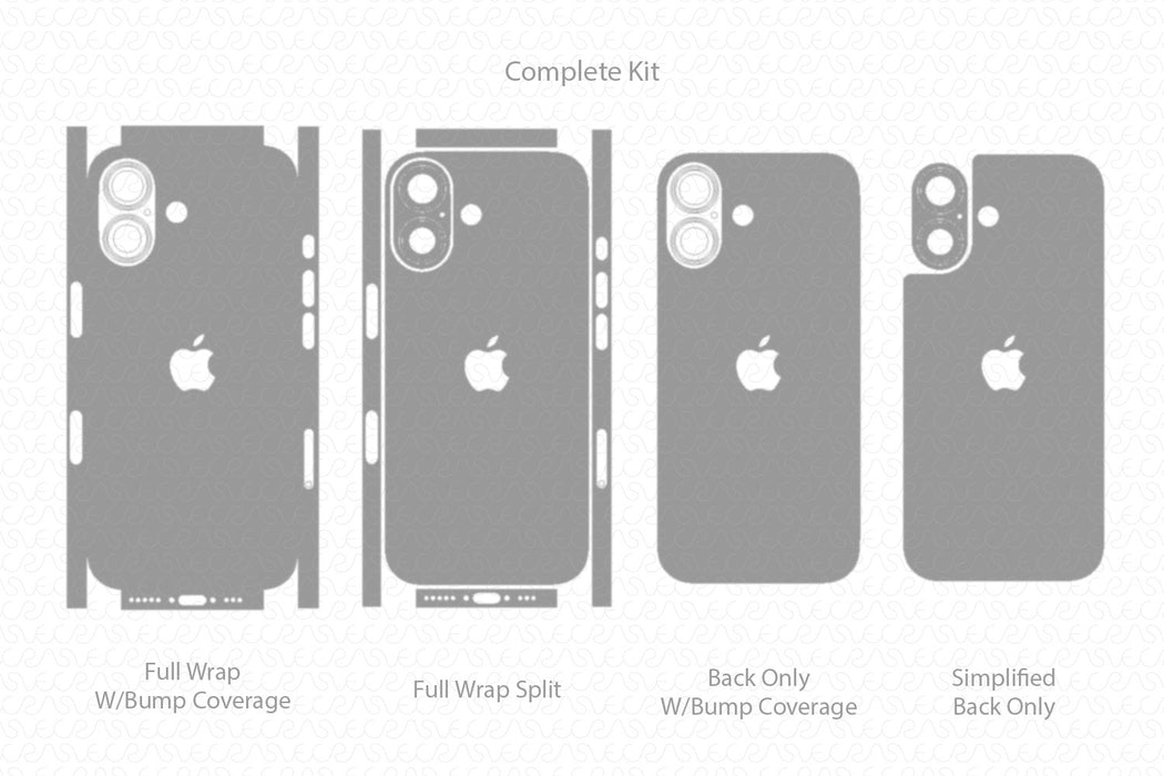 Apple iPhone 17 2025 Skin Cutfile