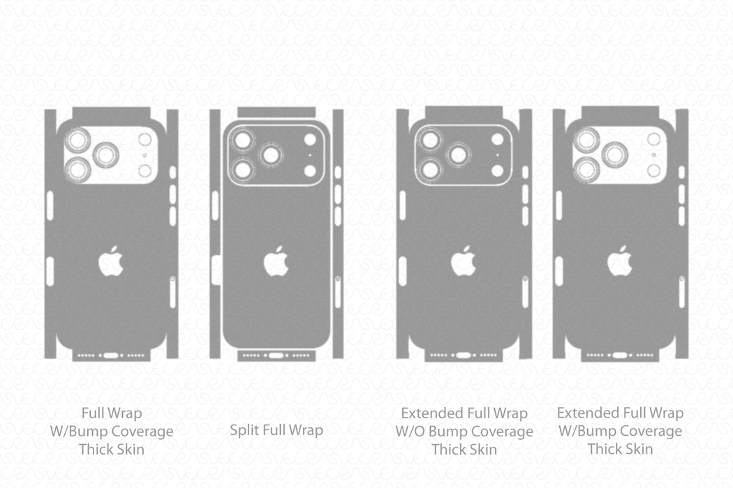 iPhone 18 Pro Mobile 2026 | Vinyl Skin Cut File Template 