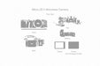 Nikon Z5 II Mirrorless Camera (N2326) 2025 | Vinyl Skin Cut File Template
