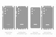 Galaxy S25 Plus Full Wrap Skin CutFile Template 2025