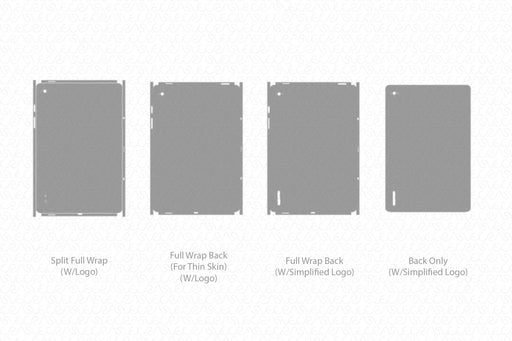 Galaxy Tab S10 FE 2025 Skin Template Vector