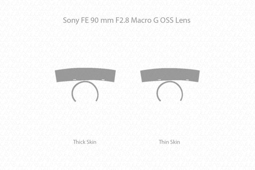 Sony FE 90 mm F2.8 Lens 2015 Skin Cutfile