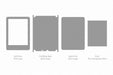 Kindle 6-inch 10th Gen Full Wrap Skin Vector CutFile Template