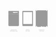 Kobo Nia eReader Full Wrap Skin Vector CutFile Template