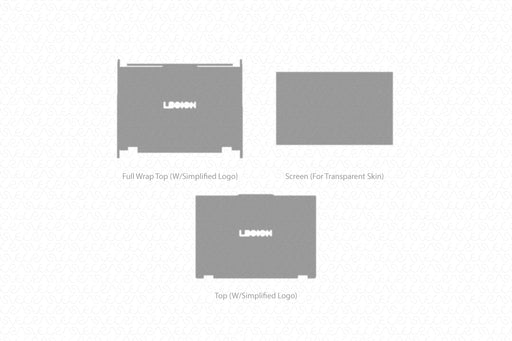 Lenovo Legion 5 Gen 10 2025 | Vinyl Skin Cut File Template Top Lid