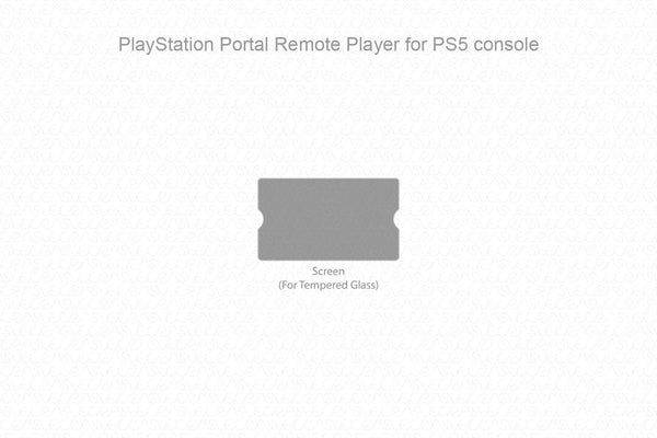 PlayStation Portal Remote Player Full Wrap Skin Vector CutFile Template
