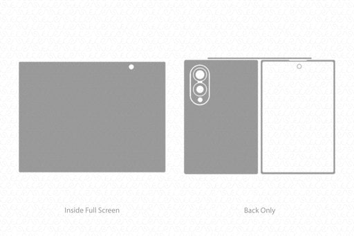Samsung Galaxy Z Fold8 Mobile 2026 | Vinyl Skin Cut File Template