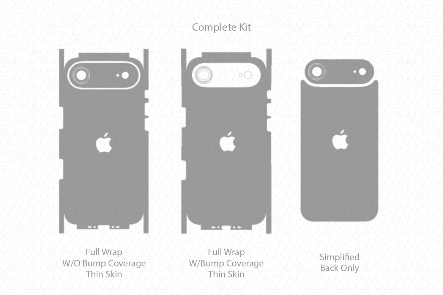 Apple iPhone Air Mobile 2025 | Vinyl Skin Cut File Template — VecRas