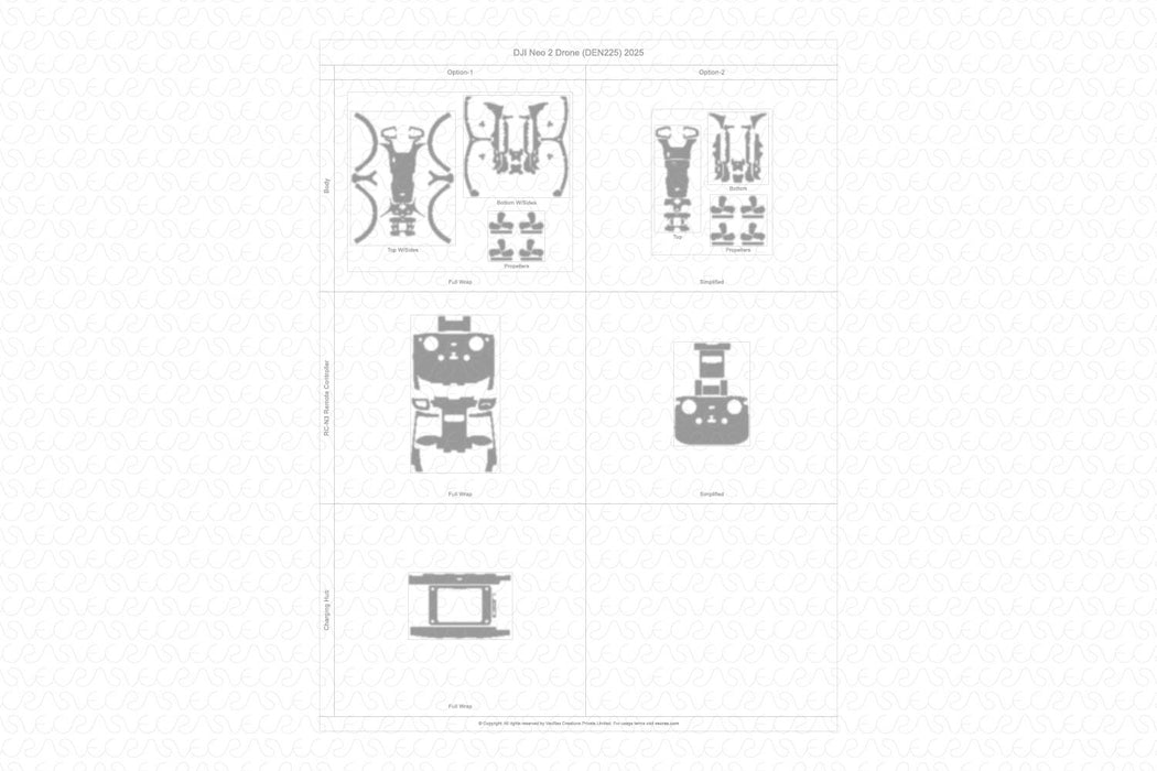 Dji Neo 2 Drone 2025 Skin Cutfile