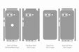 google pixel 9a skin cutfile template split