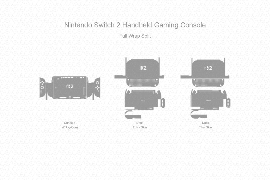Diagram of a Nintendo Switch 2 handheld gaming console and its components on a white background.