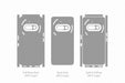 Nothing Phone (3a) Skin Template Vector 2025