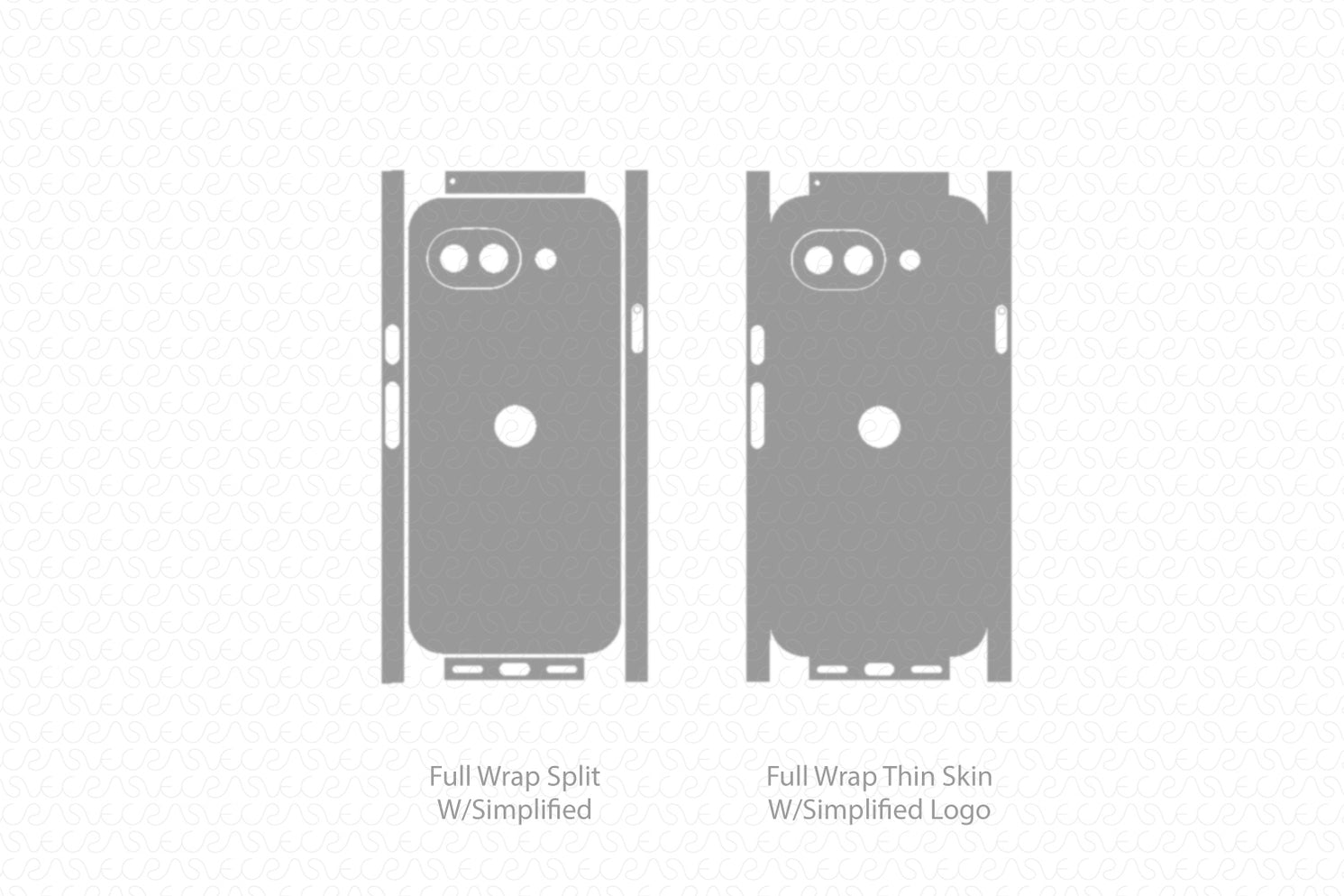 Google Pixel 10a Mobile Vinyl Skin Cut File Template — VecRas