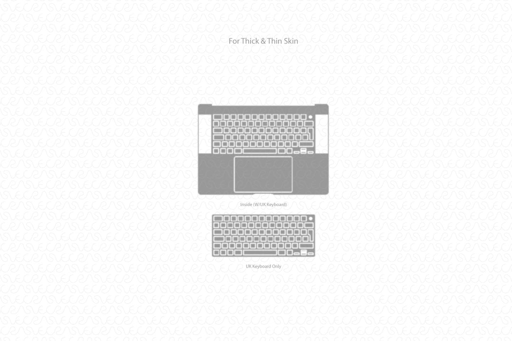 Apple MacBook Pro 16" M5 Pro 2026 | Vinyl Skin Cut File Template 