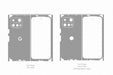 Google Pixel 11 Pro Fold 5G Mobile 2026 | Vinyl Skin Cut File Template