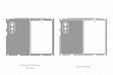 Samsung Galaxy Z Fold8 Mobile 2026 | Vinyl Skin Cut File Template
