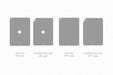 iPad Air 11 M3 Skin CutFile Template Vector 2025