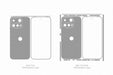 Google Pixel 11 Pro Fold 5G Mobile 2026 | Vinyl Skin Cut File Template