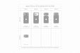 iPhone 18 Pro Mobile 2026 | Vinyl Skin Cut File Template 