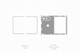 Apple iPhone Duo Mobile 2026 | Vinyl Skin Cut File Template 
