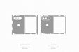 Apple iPhone Duo Mobile 2026 | Vinyl Skin Cut File Template 