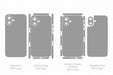  iPhone 16 Plus Full Wrap Skin Vector CutFile Template