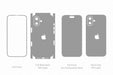  iPhone 16 Full Wrap Skin Vector CutFile Template