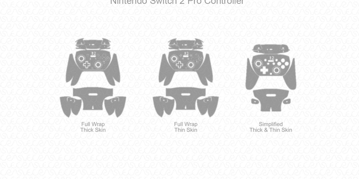 Nintendo Switch 2 Pro Controller Skin CutFile Vector Template — VecRas