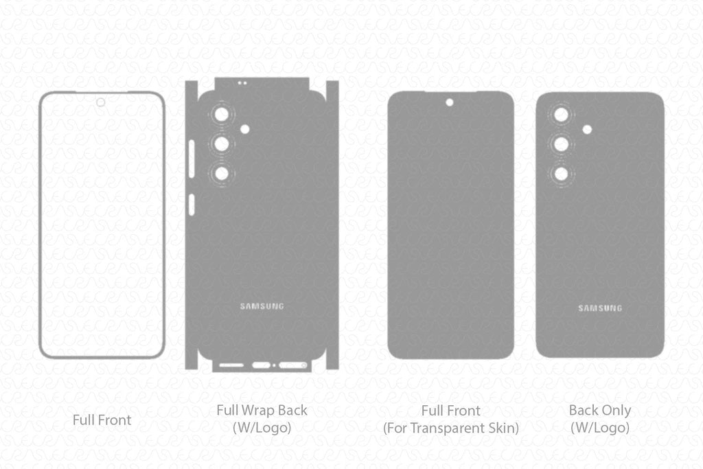 Exclusive Galaxy S25 2025 Skin CutFile Vector Template Full Wrap SVG   VecRas