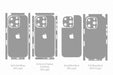  iPhone 16 Pro Full Wrap Skin Vector CutFile Template