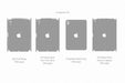Apple iPad Mini (A17 Pro) Tablet (A2993) 2024 | Vinyl Skin Cut File Template Complete Kit