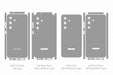 Galaxy S25 Skin Full Wrap CutFile Vector Template 2025
