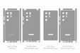 Galaxy S25 Ultra Full Wrap Skin CutFile Template 2025