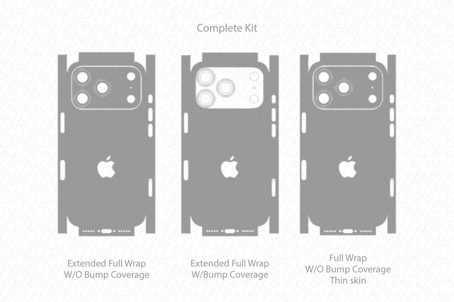 Apple iPhone 17 Pro Mobile 2025 | Vinyl Skin Cut File Template — VecRas