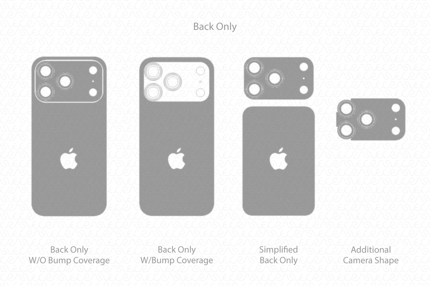 Apple iPhone 17 Pro Mobile 2025 | Vinyl Skin Cut File Template — VecRas