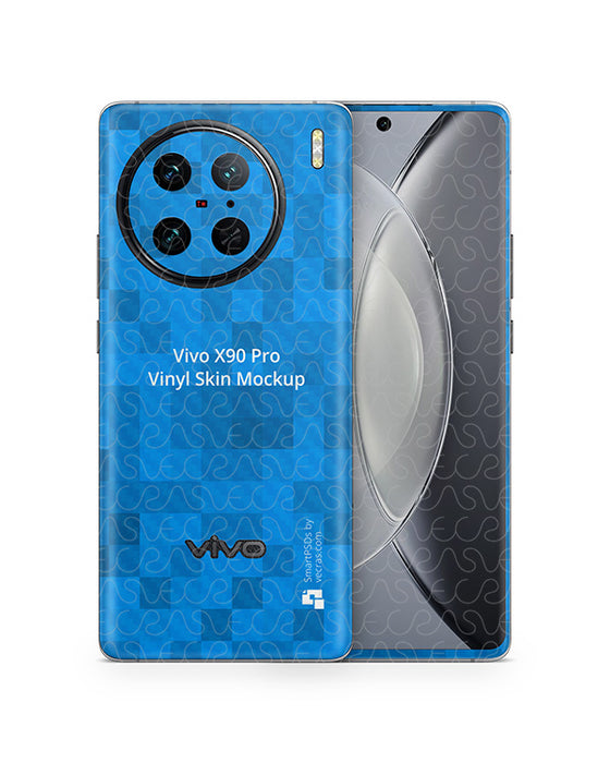 Vivo X90 Pro (2023) PSD Skin Mockup Template
