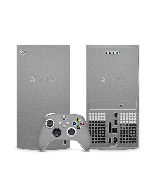 Xbox Series X Digital Console Skin Design Mockup