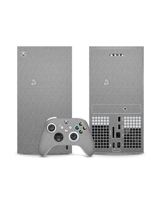 Xbox Series X Digital Console Skin Design Mockup