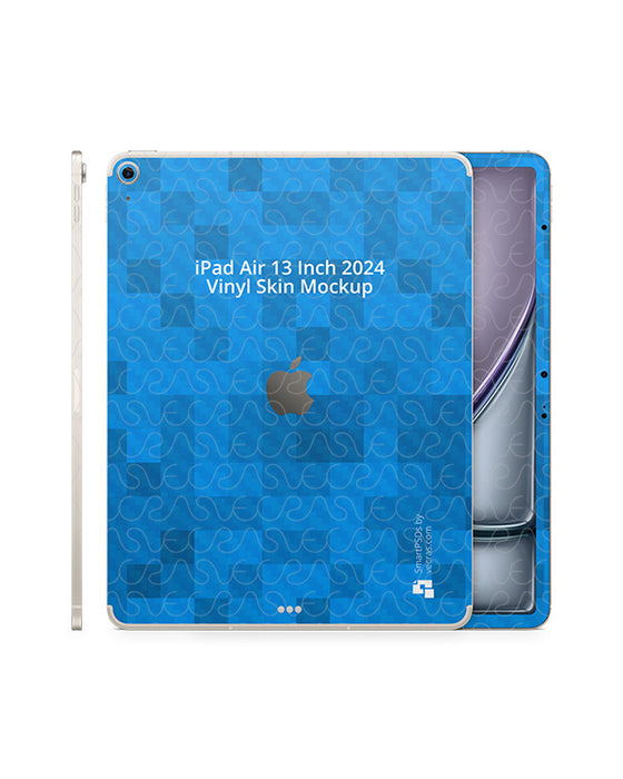 IPad Air 13 M2 2024 Vinyl Skin Mockup PSD Template VecRas ipad-air-13-m2-2024-vinyl-skin-mockup-psd-template-vecras