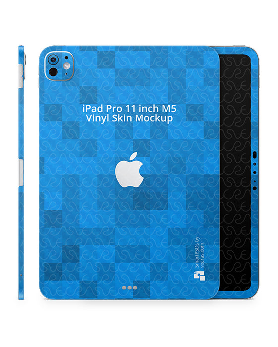 iPad Pro 11 inch M5 Tablet 2025 | Skin Design Mockup PSD Template