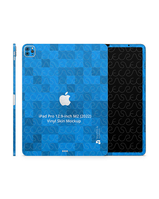 iPad Pro 12.9 M2 (2022) PSD Skin Mockup Template