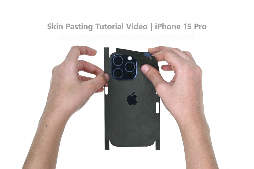 iPhone 15 Pro Skin Pasting Tutorial 2023