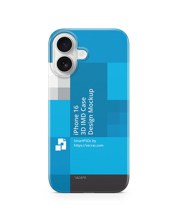 iPhone 16 (2024) 3d IMD Case Design Mockup — VecRas