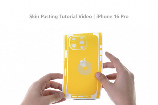 iPhone 16 Pro Skin Pasting Video Tutorial 